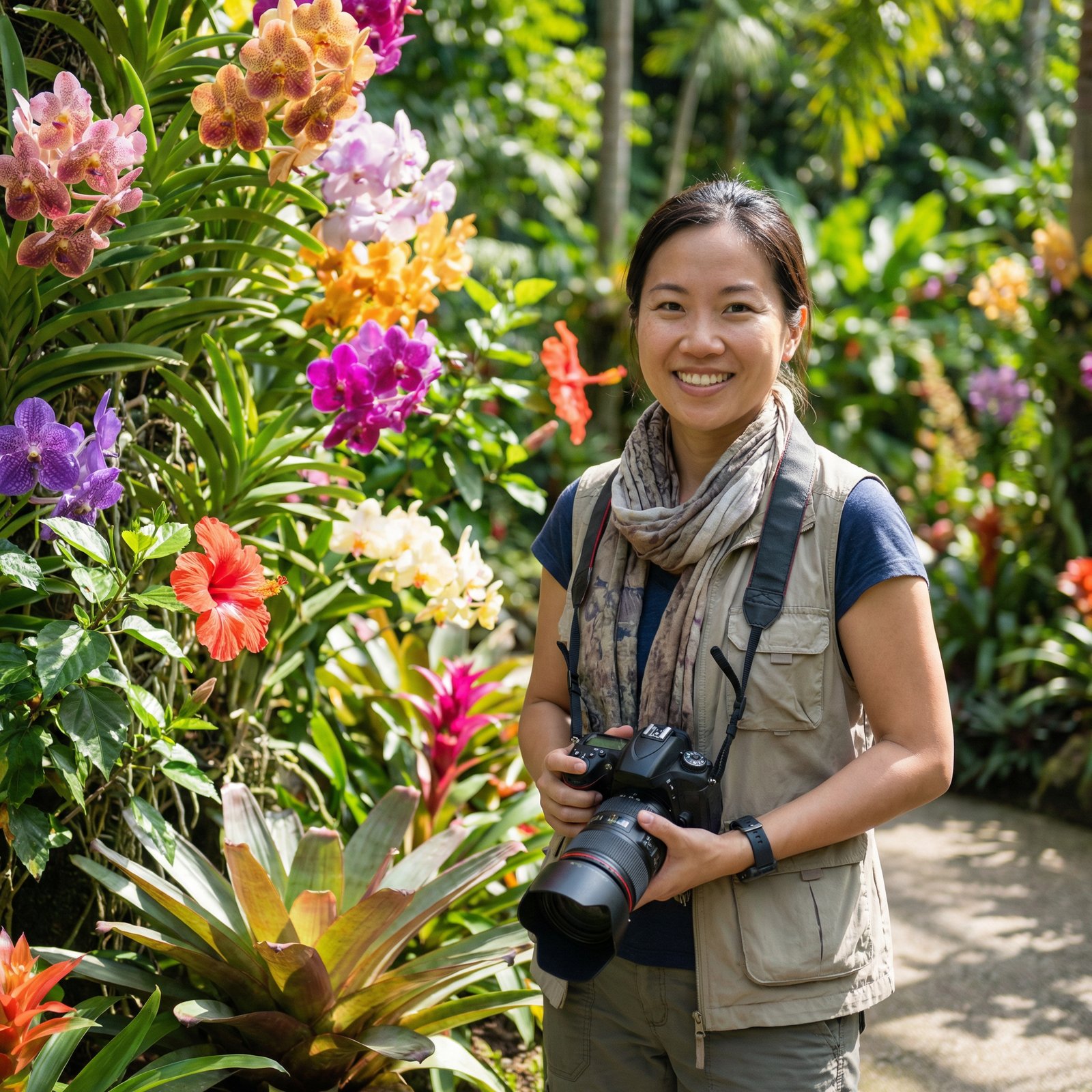 国产自拍植物摄影师 - 李雨晴