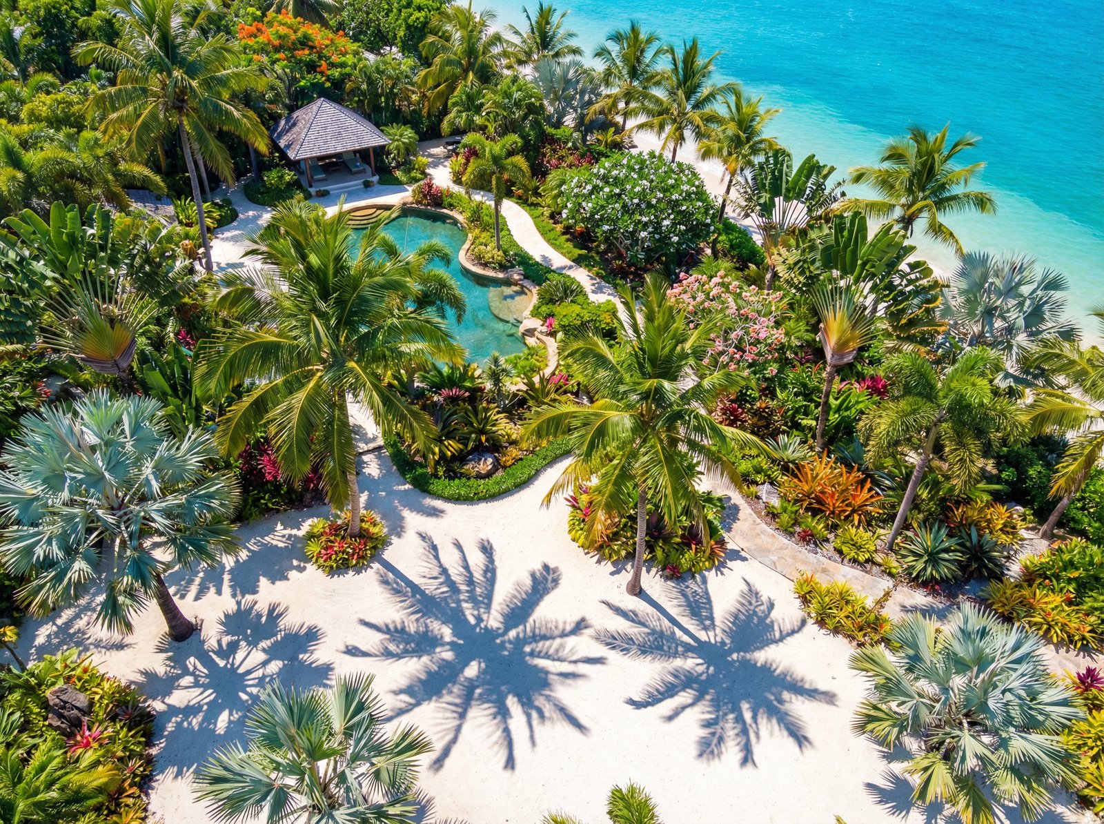 国产自拍植物视频 - 航拍热带植物园视频